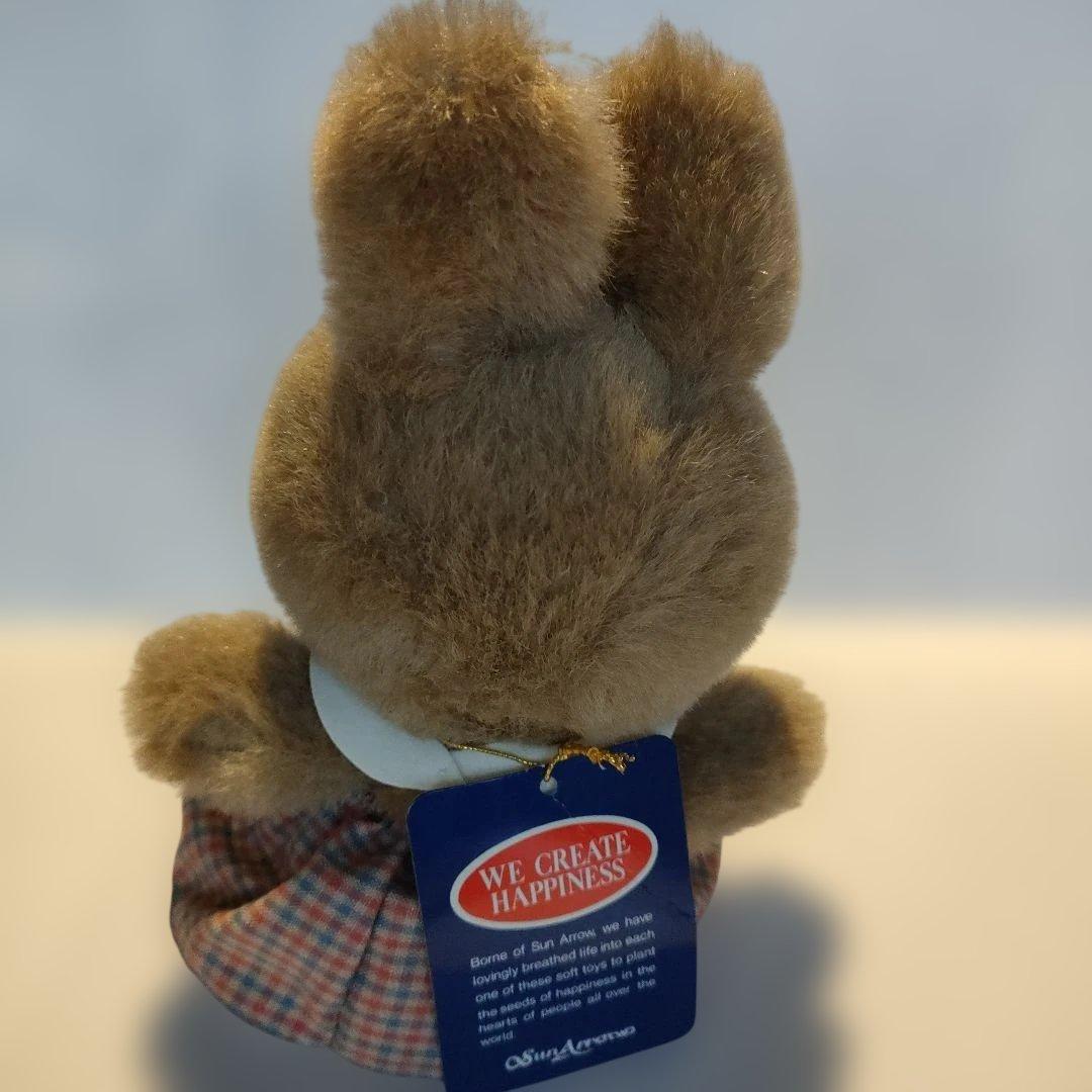サンアロー うさぎ ぬいぐるみ 昭和レトロ 当時物 - メルカリ