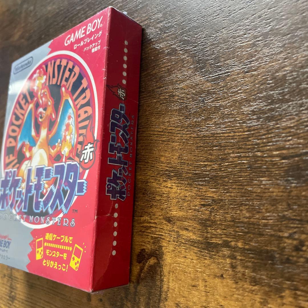 未開封 新品 シュリンク付】 ポケモン 赤(レッド) ゲームボーイ - メルカリ