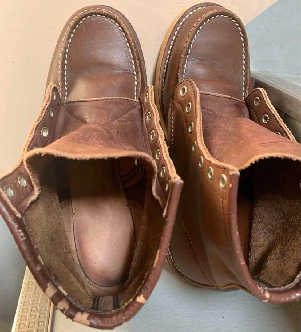 旧羽タグ カカトOK RED WING レッドウィング 8855 茶 7.5E