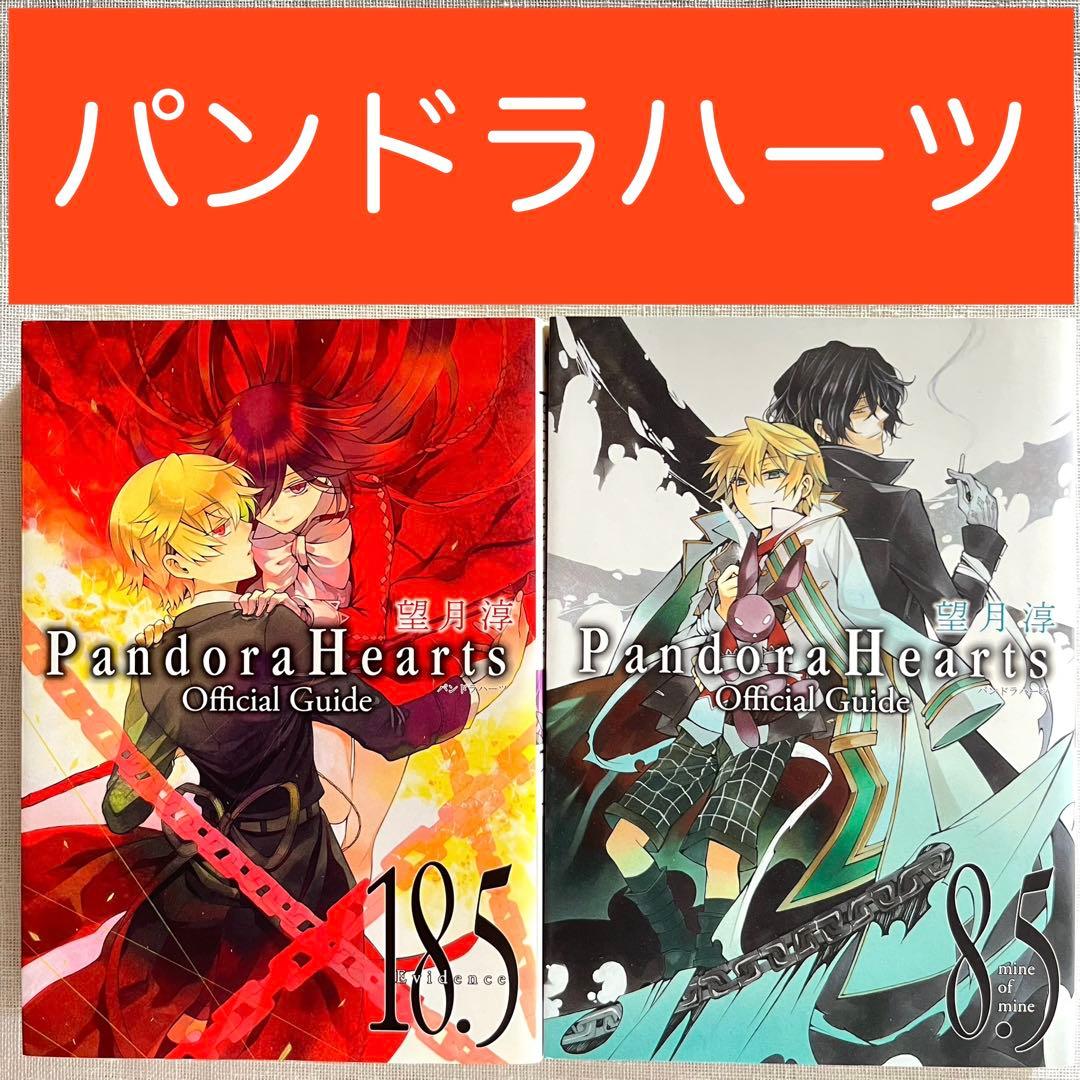 パンドラハーツ オフィシャルガイド 必見2冊セット 8.5巻 18.5巻 望月