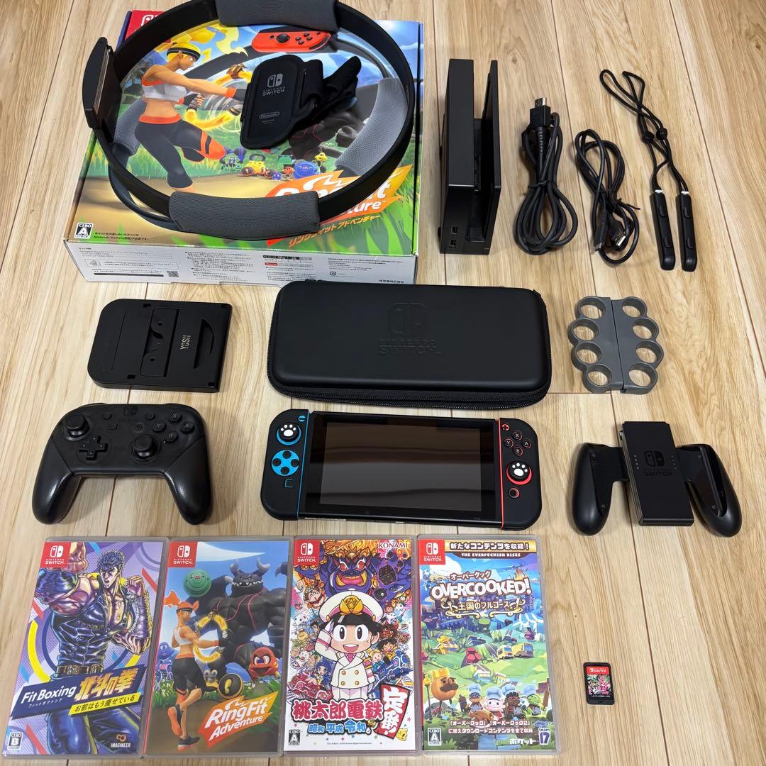 Nintendo Switch 本体　 リングフィットアドベンチャー等ソフト付き 楽天市場】リングフィット アドベンチャー -Switch : キングショップ