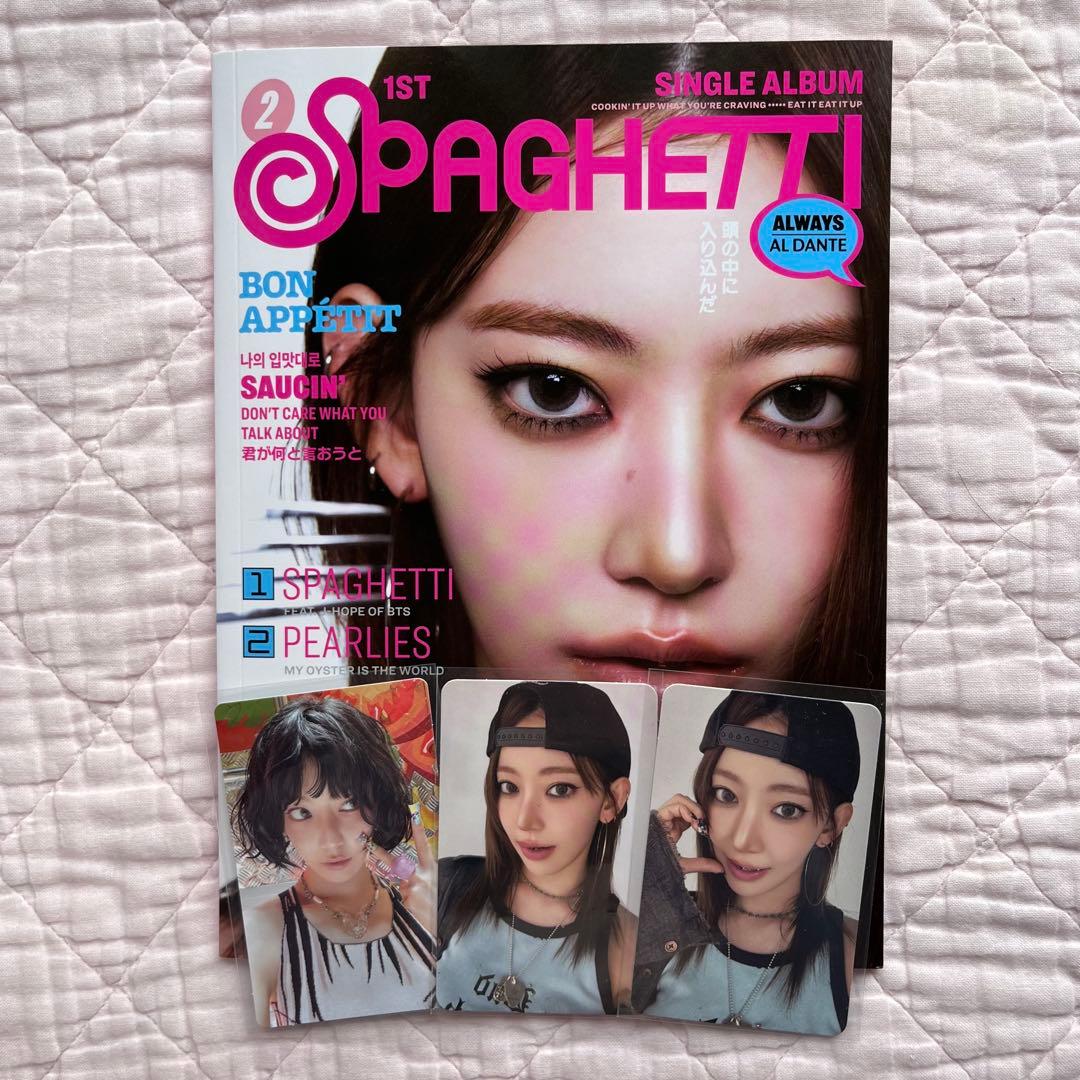 LE SSERAFIM ルセラフィム spaghetti アルバム トレカ 5 - メルカリ