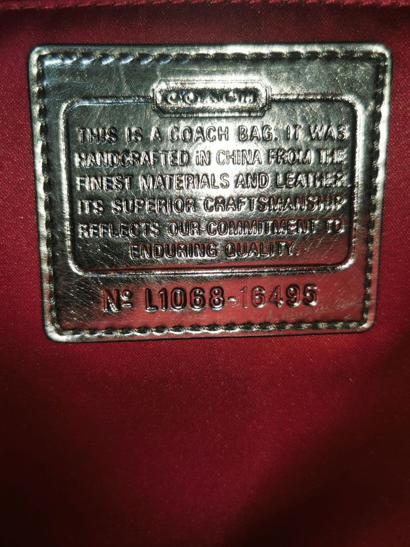 美品 COACH ショルダーバッグ poppy 2way 大容量 16495 - メルカリ