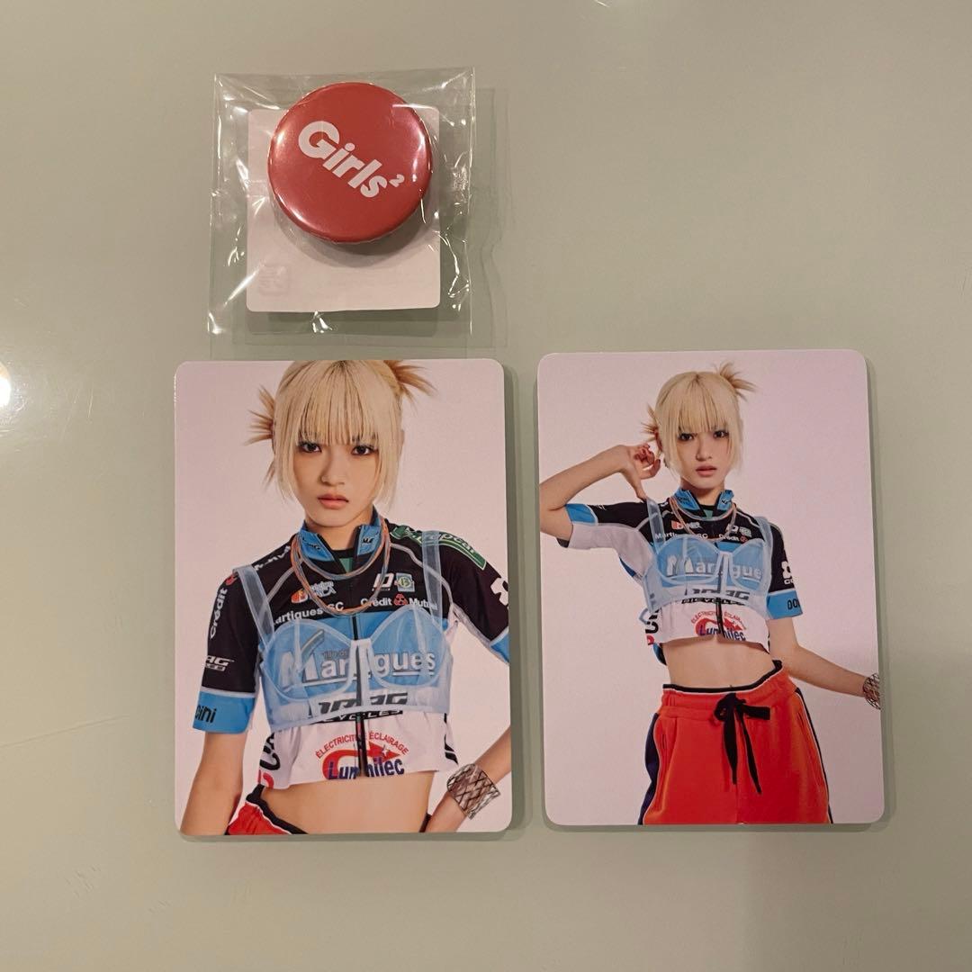 Girls2 『アクセラレイト』☆トレーディングカード（鶴屋美咲）2枚＋