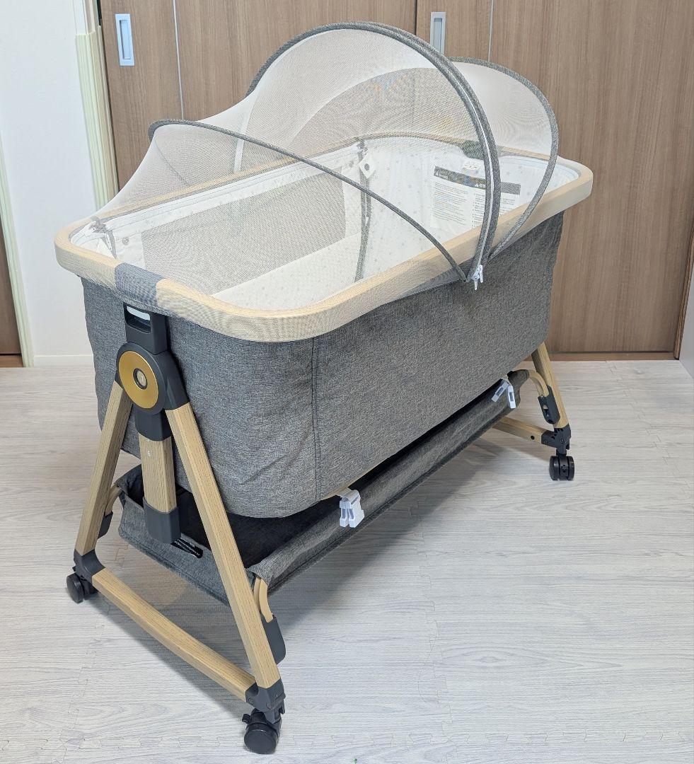 美品！】HZDMJ ベビーベッド - メルカリ