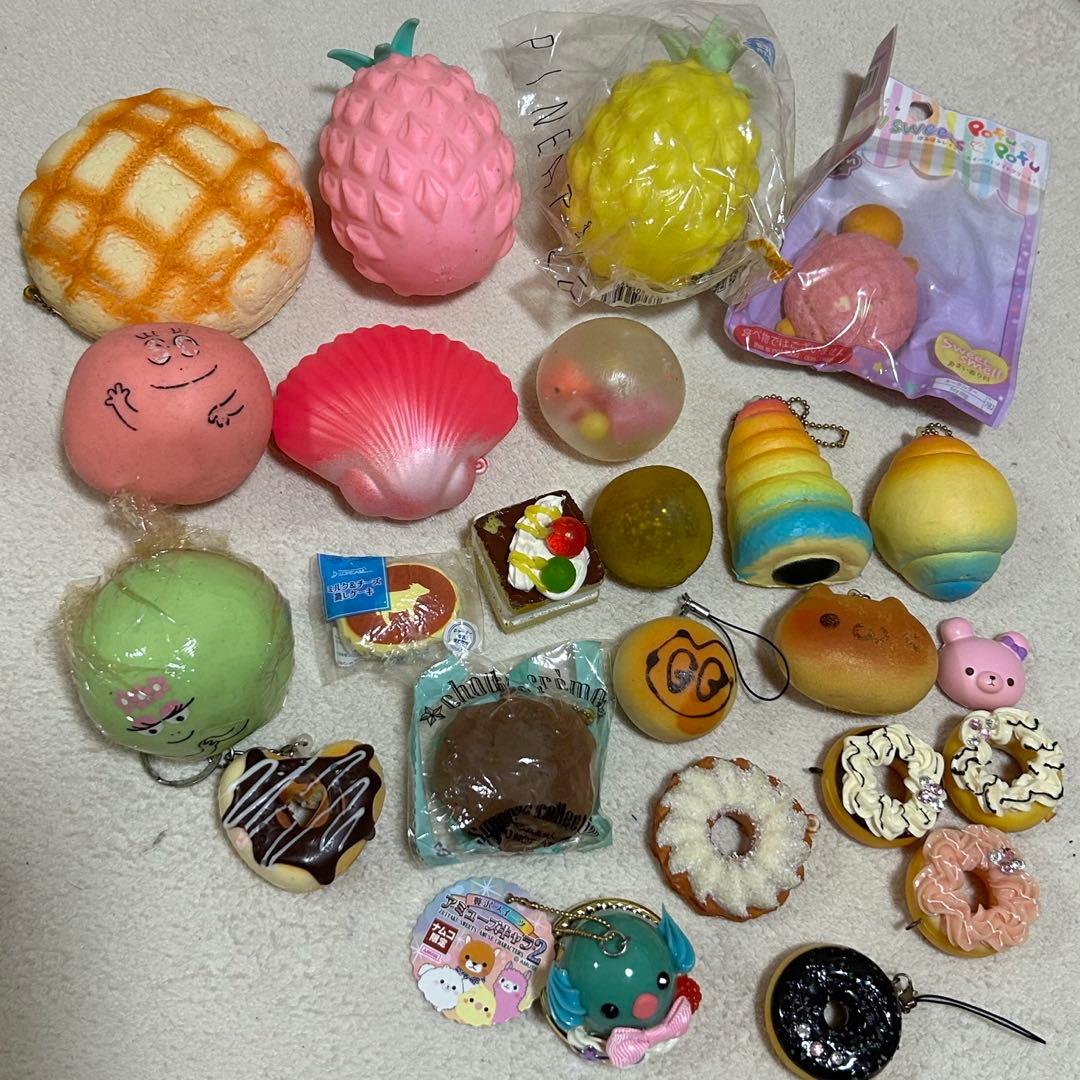 スクイーズまとめ売り 低反発 粘土系 ちゅるちゅる系 香り付き