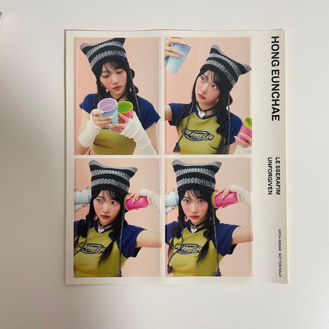 LE SSERAFIM ルセラフィム UNFORGIVEN CD ウンチェ - メルカリ