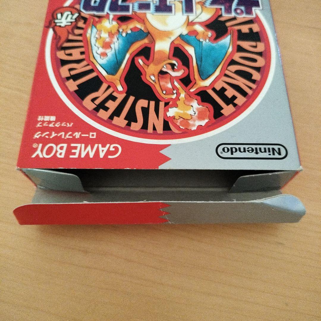 ポケットモンスター 赤 ゲームボーイ 説明書&地図付 ポケモン - メルカリ