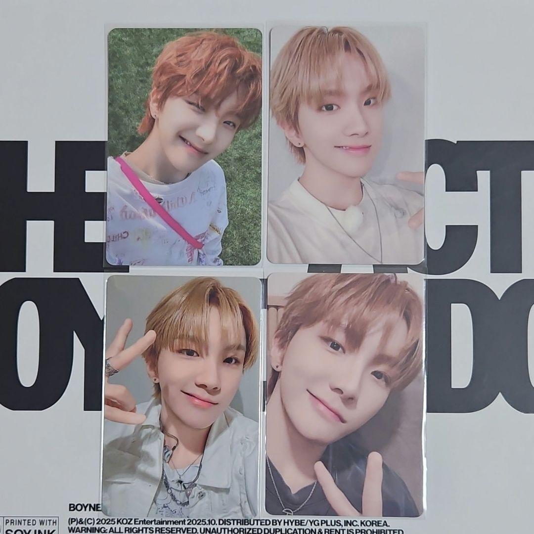 BOYNEXTDOOR THE ACTION ウナク トレカセット - メルカリ