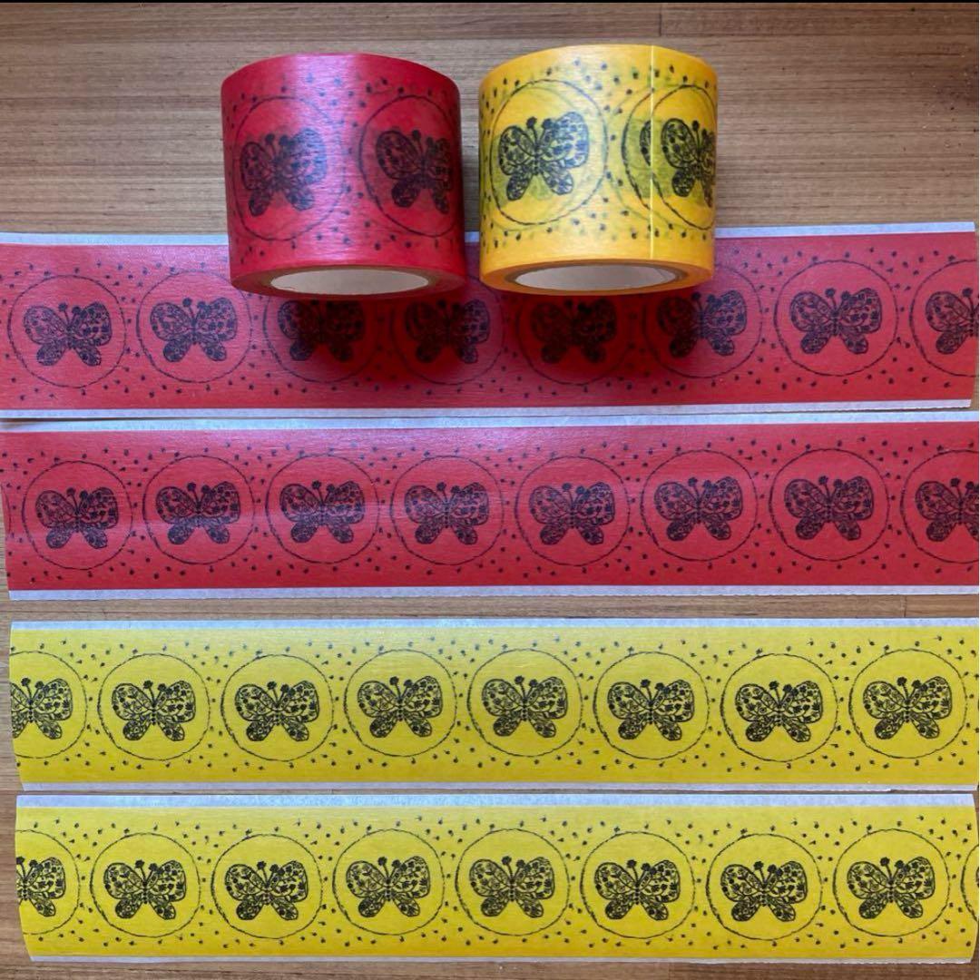 40cm切売り】ミナペルホネン マスキングテープ つづく展 風景の色 2