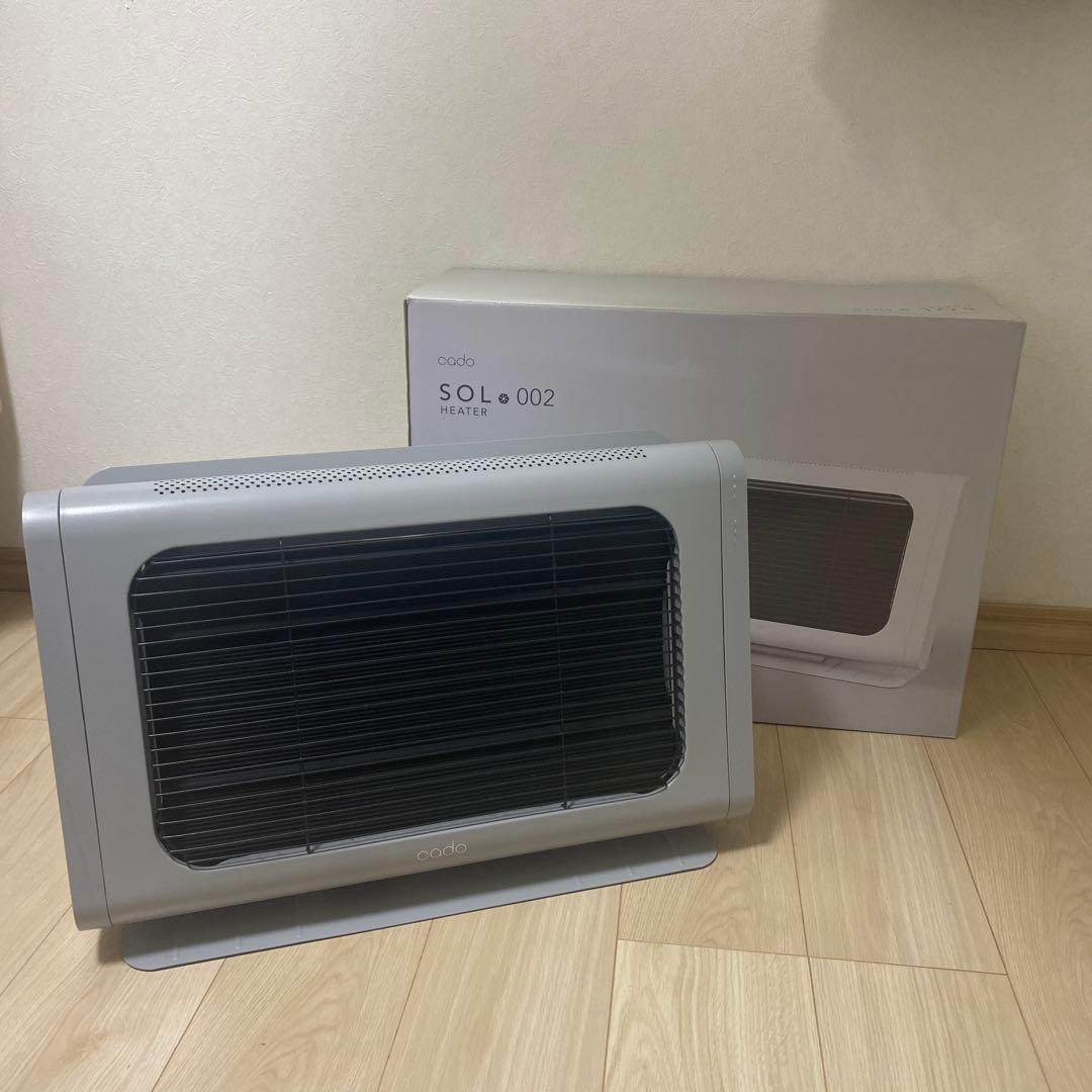 電気ヒーター cado SOL HEATER 002 パネルヒーター 【2大特典】 cado カドー 電気ヒーター SOL-002 電気
