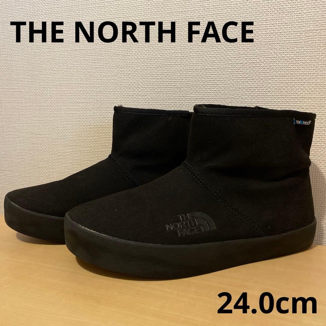 THE NORTH FACE ブラック ムートンブーツ 24cm THE 24cm V4598103900
