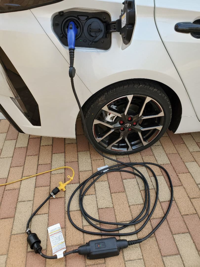 実績多数 充電変換延長ケーブル 200V→100V プリウス PHV サクラ