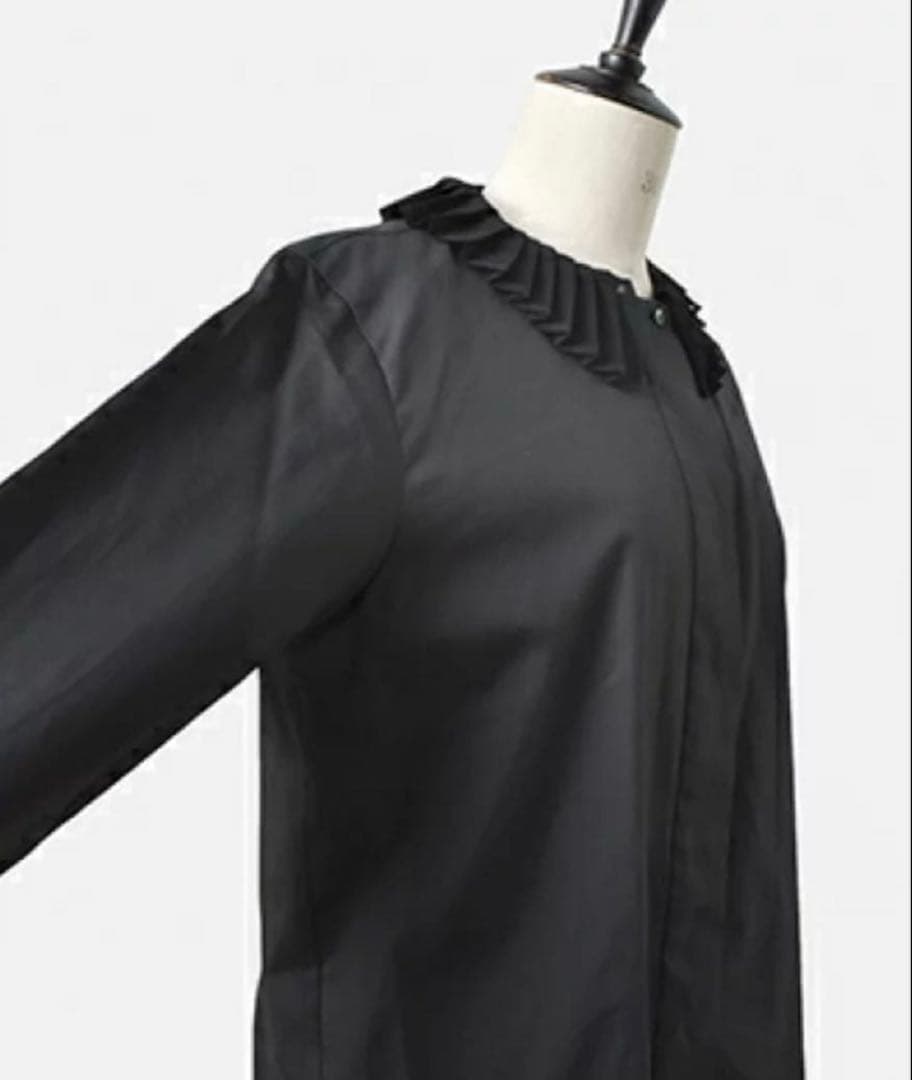 mizuiroindコットンプリーツカラーフロント - メルカリ