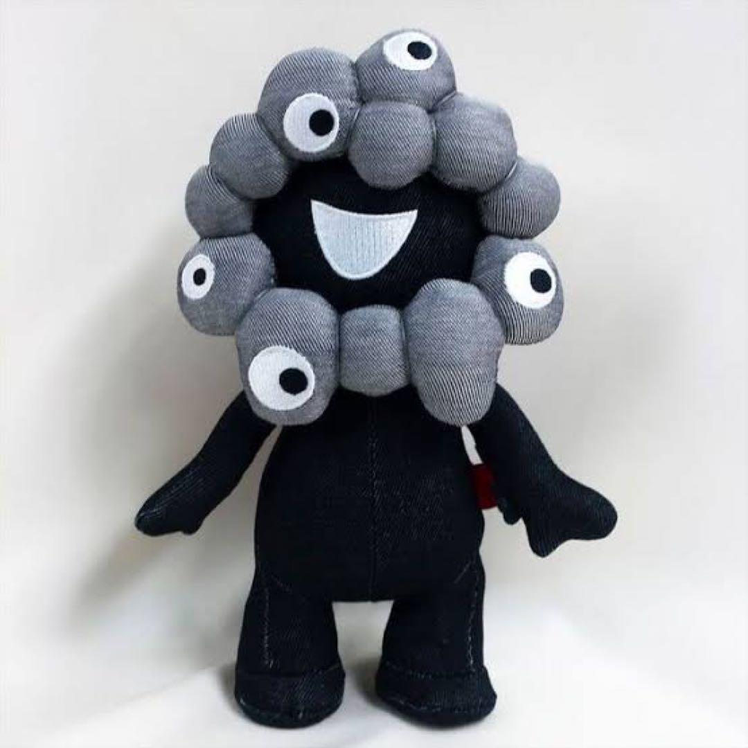 万博限定EDWINコラボ ミャクミャクぬいぐるみ 黒いミャクミャク - メルカリ