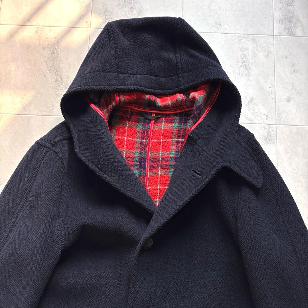 入手困難】バラクータ×ムーアブルック ヘリンボーン ダッフル ウール