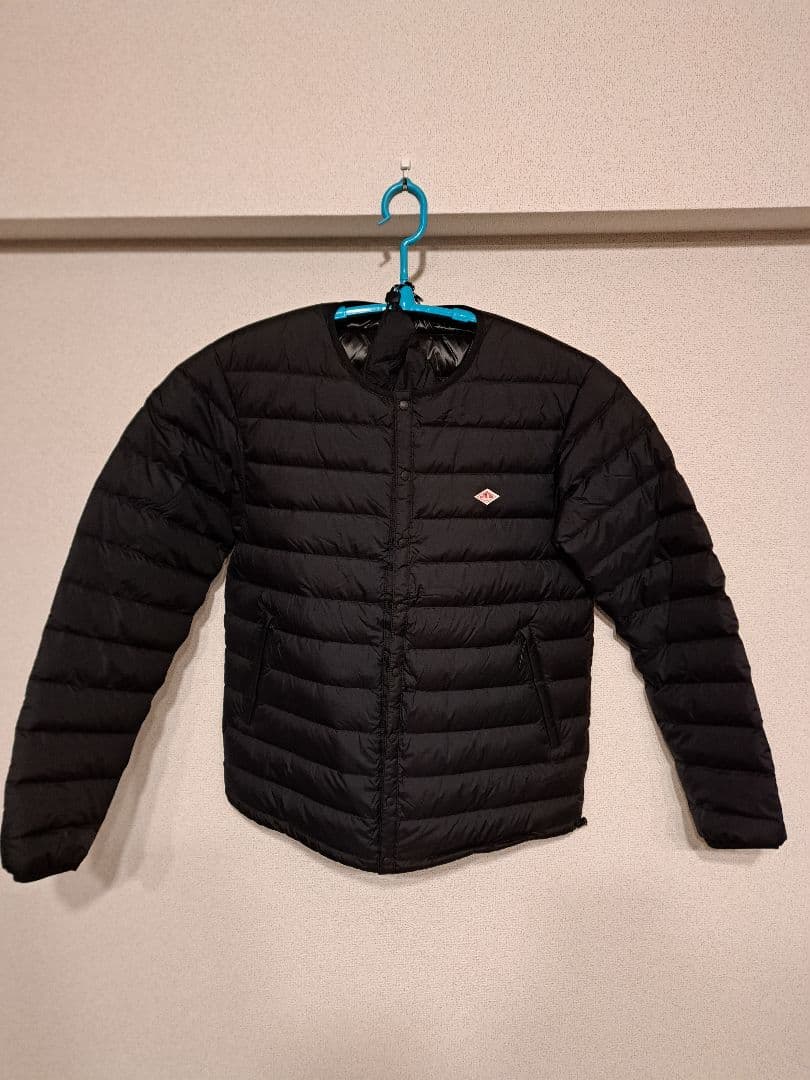 試着のみ DANTON　ダントン インナーダウン 　ブラック　メンズ XL Danton（ダントン） INNER DOWN JACKET 19A-KW-001 JD-8751 インナー
