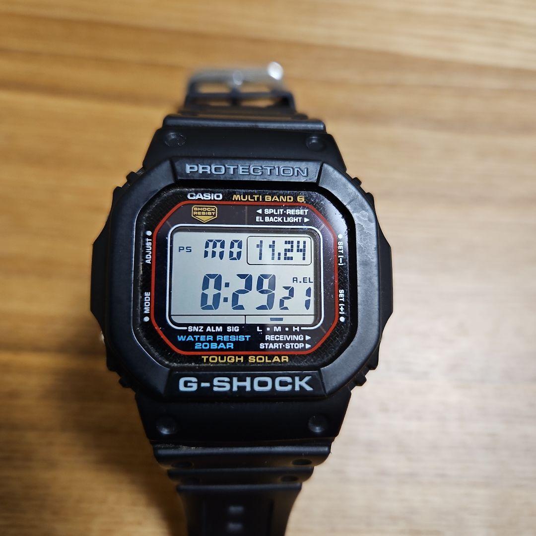 カシオ G-SHOCK GW-M5610　ソーラー デジタル 腕時計 G-SHOCK 腕時計 スクエアフェイス / 電波ソーラー GW-M5610U-1CJF