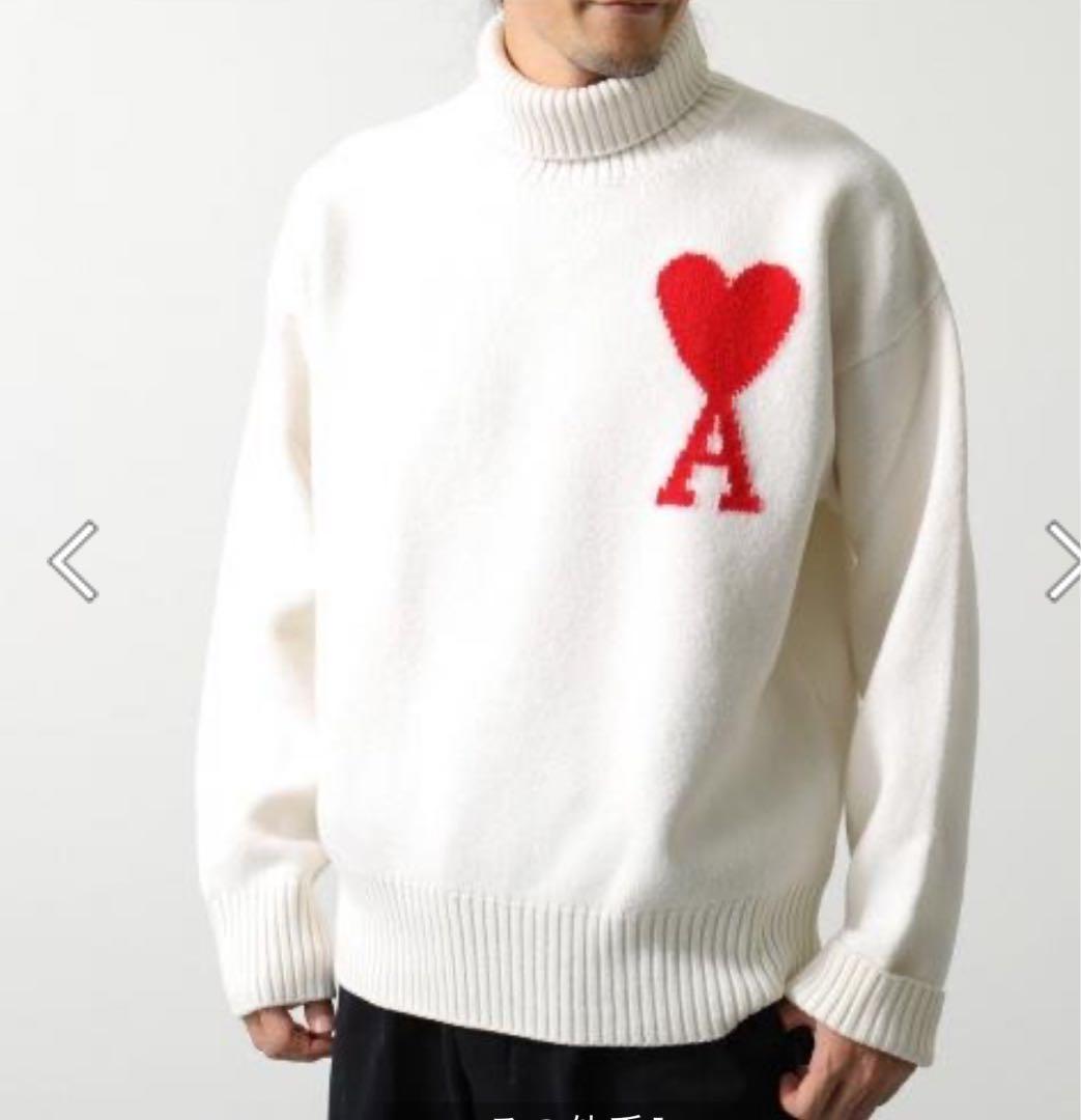 ami paris セーター BFUKS402.018 ニット タートルネック - メルカリ