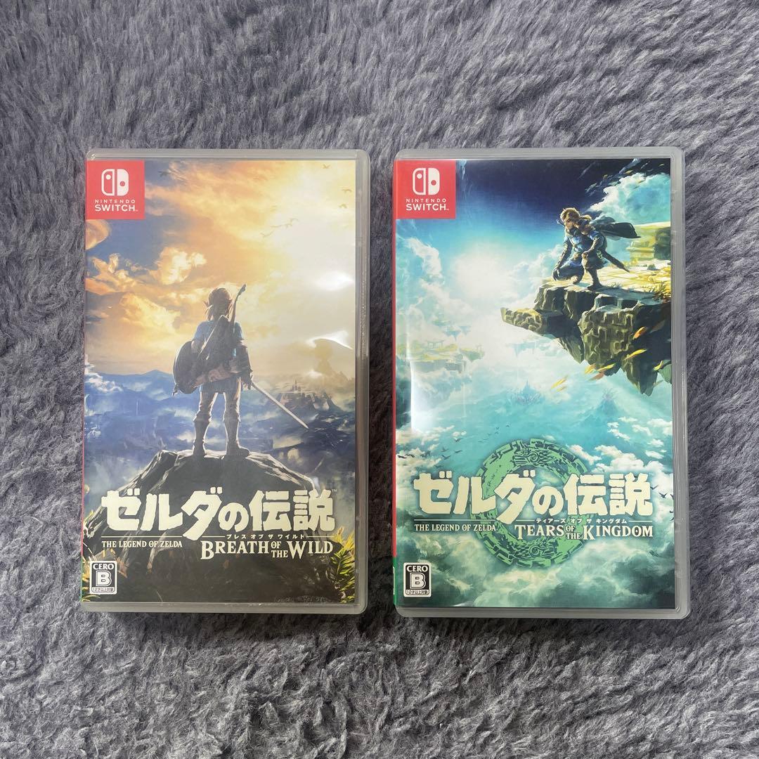【セット販売】ゼルダの伝説 ブレスオブザワイルド/ ティアーズオブザキングダム セット ゼルダの伝説 ブレスオブザワイルド ティアーズオブザ