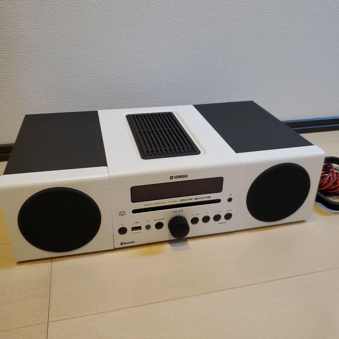 【廃盤品】YAMAHA MCR-B043 マイクロコンポ Bluetooth Yamaha MCR-B043 Micro Compo CD USB FM/AM Radio Bluetooth Orange