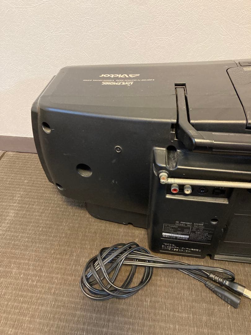 Victor CDラジカセ ビクター RC-X80 - メルカリ