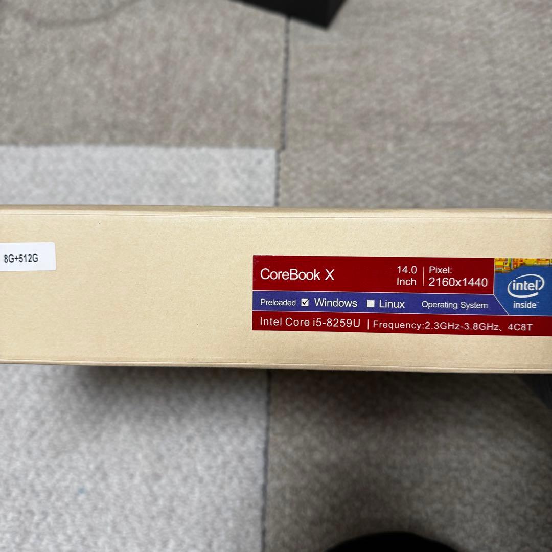 CoreBook X ノートPC Intel i5 12GB RAM 128GB CoreBook X ノートPC