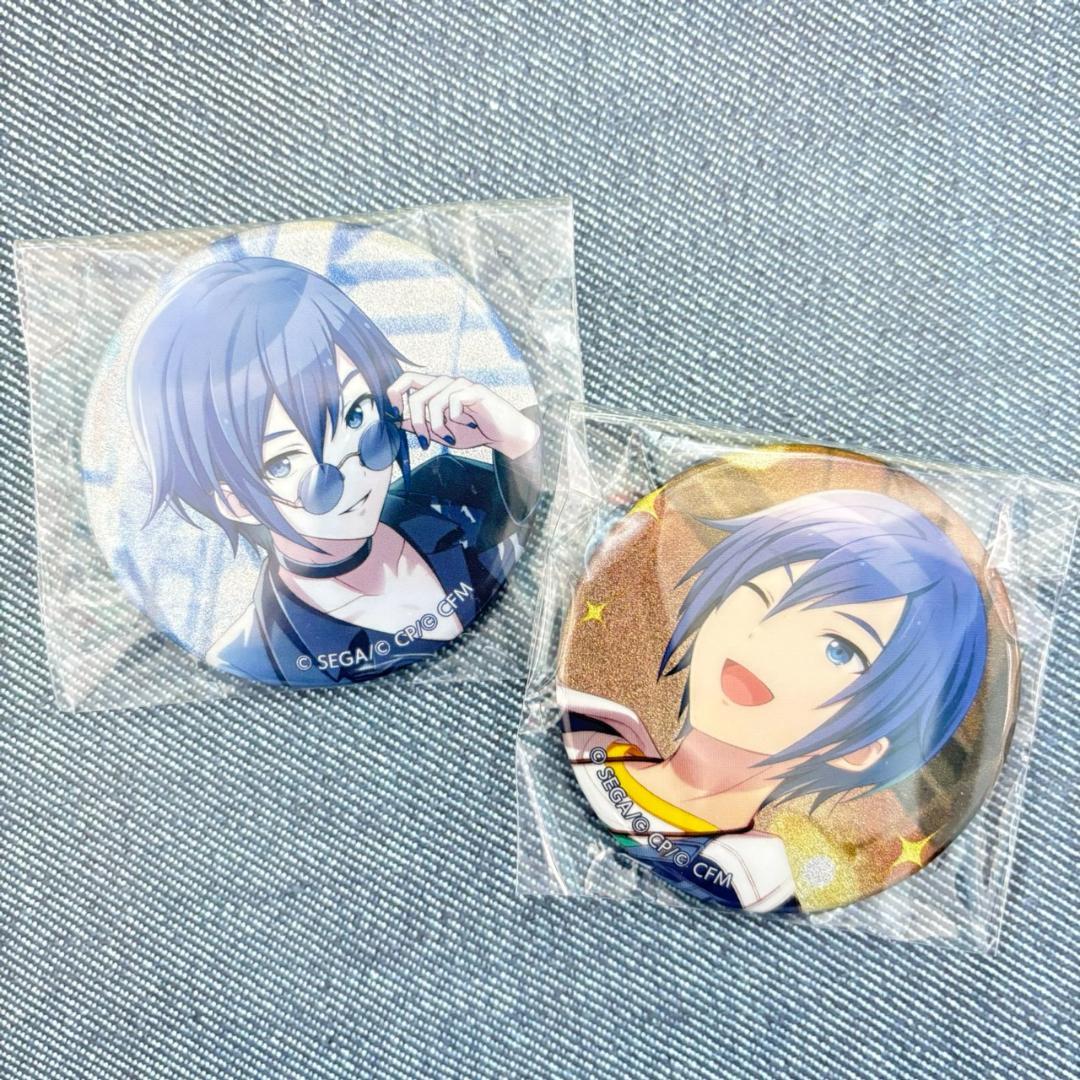 プロセカ グリッター缶バッジ グリ缶(KAITO*特典) - メルカリ