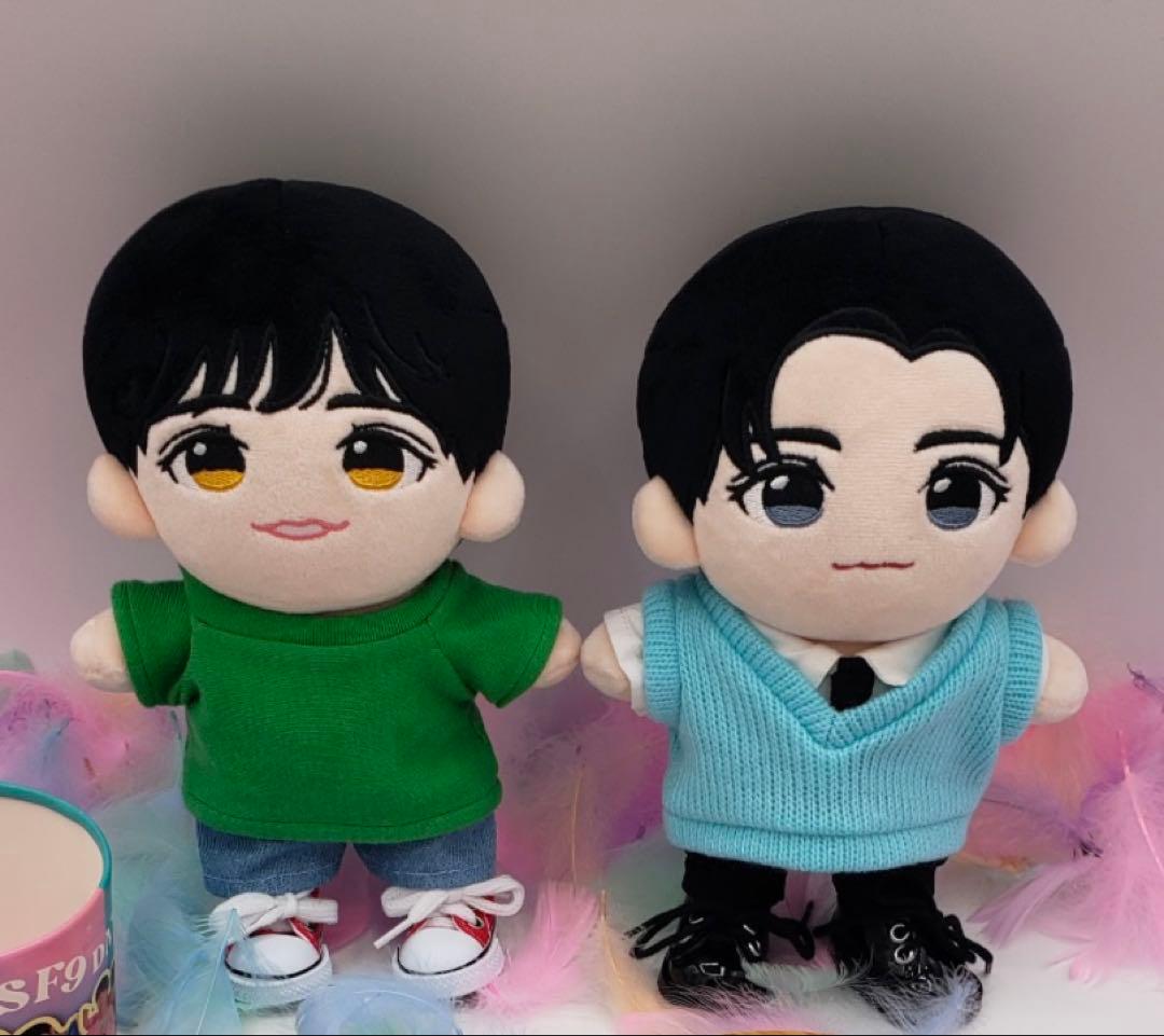 ⭐︎ロウン MAN &BOY ぬいぐるみ（2体）と着せ替え服、靴セット - メルカリ