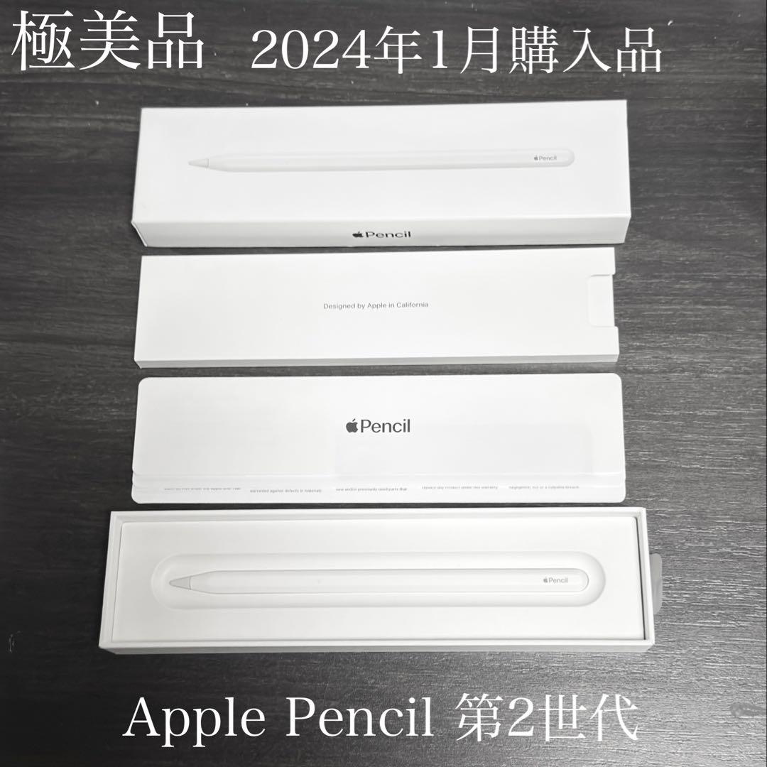 極美品　2024年1月購入　Apple Pencil 第2世代　MU8F2J/A The new, more affordable Apple Pencil is now available to order