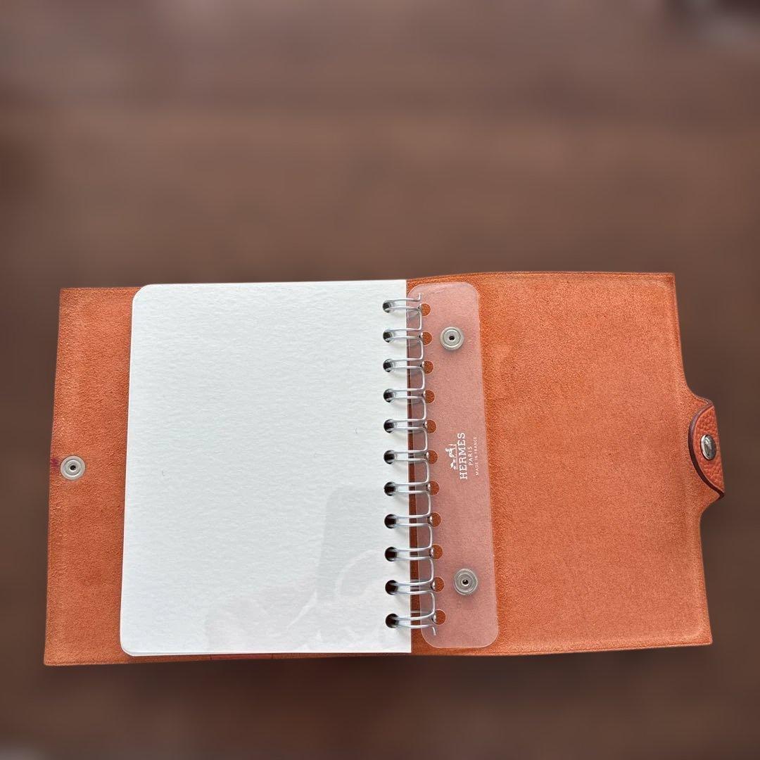 a*x様 エルメス ユリス A6サイズ ノートホルダー ノートブックホルダー