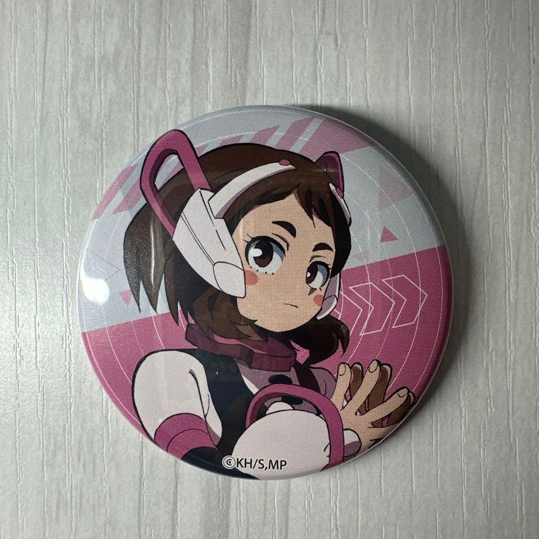 僕のヒーローアカデミア】 麗日お茶子 缶バッジ - メルカリ