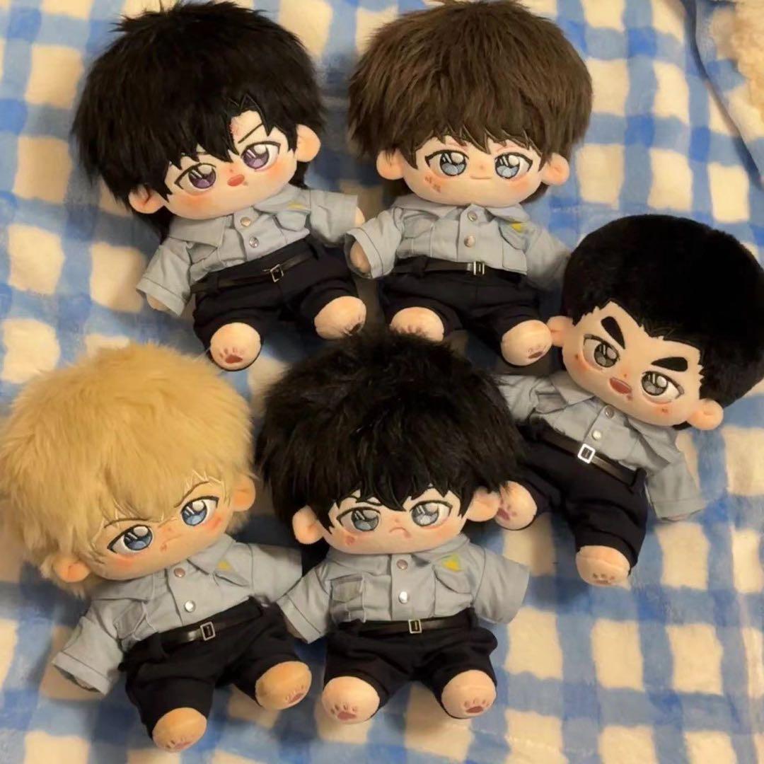 着せ替えぬいぐるみ 名探偵コナン 降谷零 松田陣平 諸伏景光 萩原研二