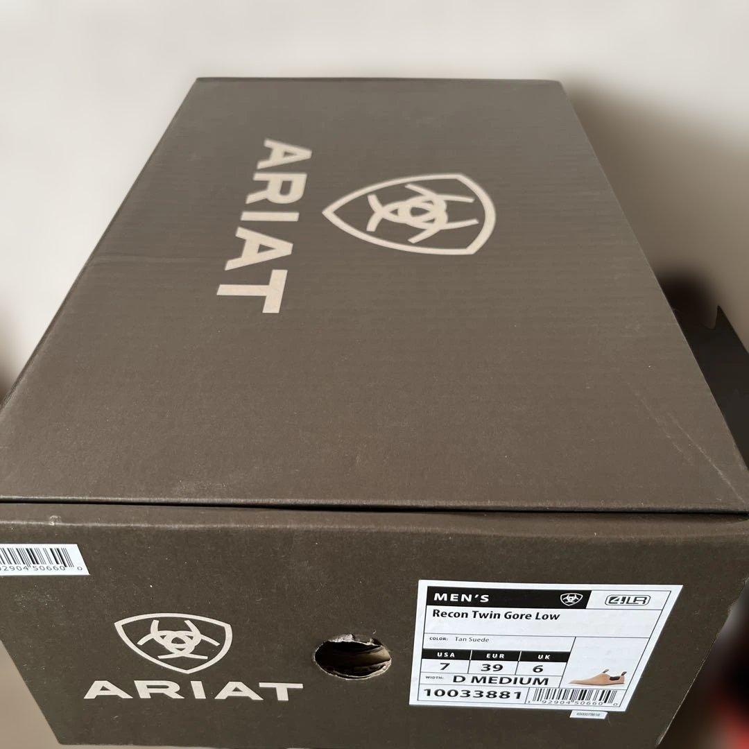 ARIAT RECON TWIN GORE LOW US7 サイドゴア - メルカリ