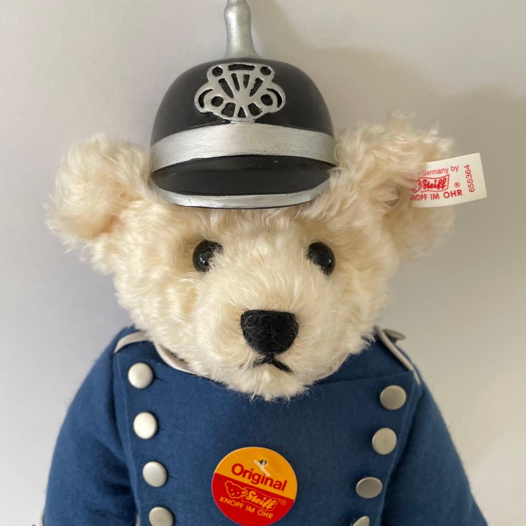 Steiffシュタイフ べルリン巡査ベア BERLINER SCHUTZMANN - メルカリ