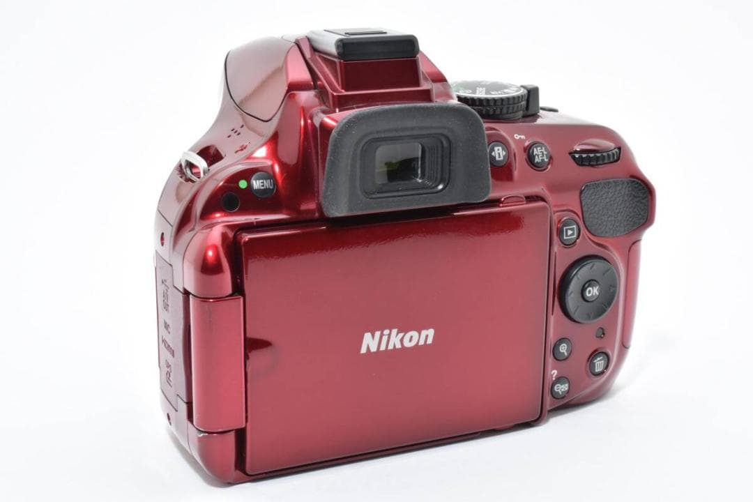 ☆シャッター数2050☆ ニコン NIKON D5200 レッド - メルカリ