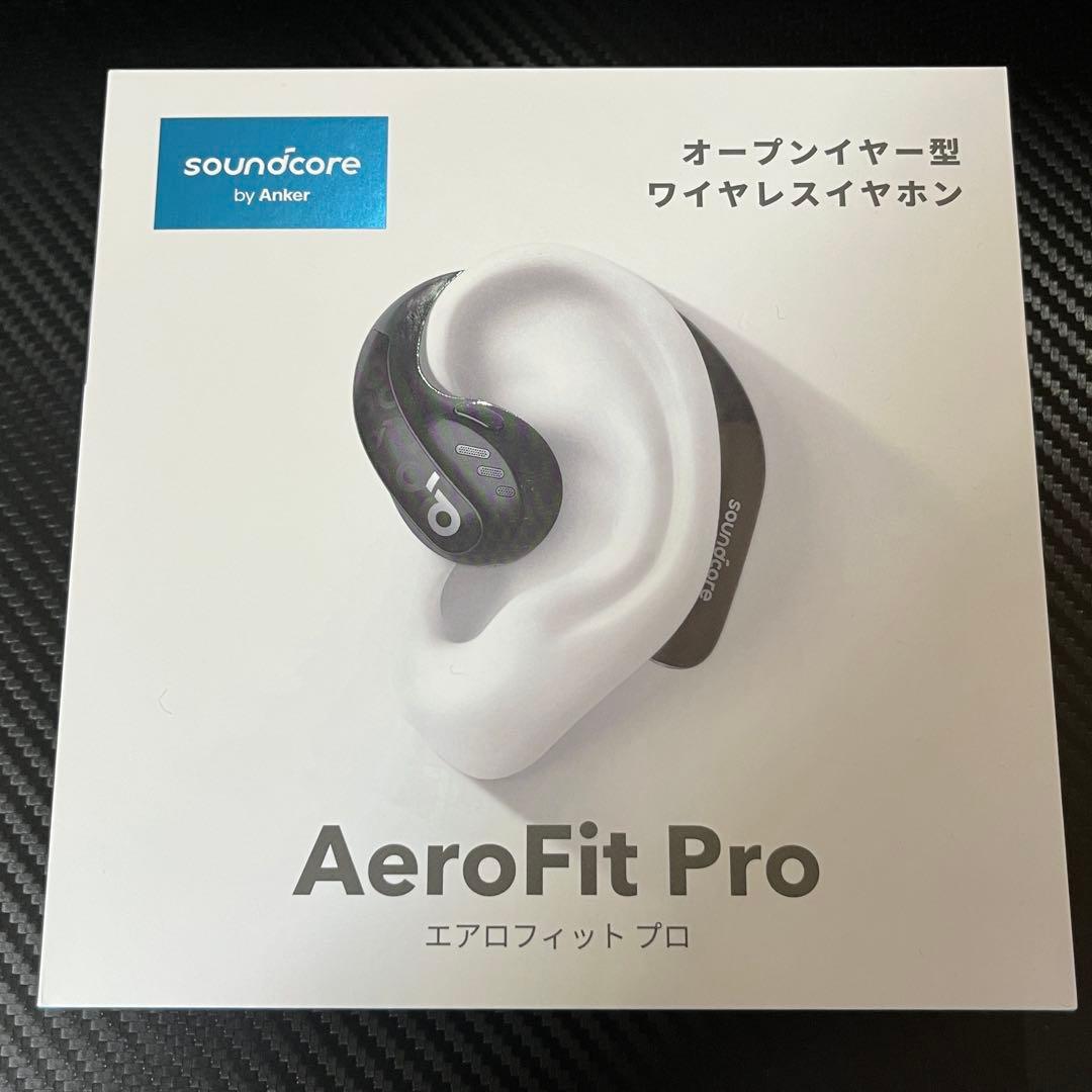 【保証用レシート付】Anker SoundCore Aero Fit Pro Amazon.co.jp: Anker Soundcore AeroFit Pro（Bluetooth 5.3