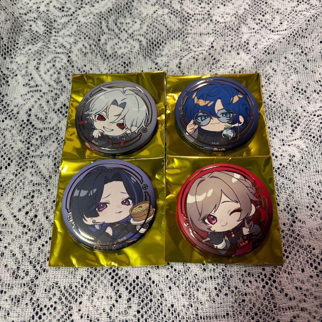 にじさんじ スイパラ コラボ トレーディング 缶バッジ エニグマ 4個