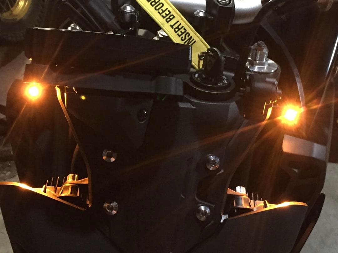 ケラーマン バレットBullet Atto スモークレンズ MT-09取付キット Kellermann / ケラーマン ポジション灯 Bullet Atto WL JE / バレット