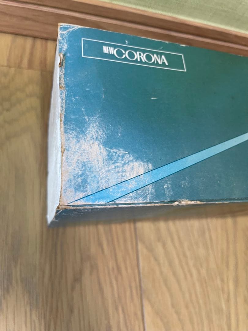 美品トヨタ コロナ メタル製 ゴールド シガレットケース ノベルティ