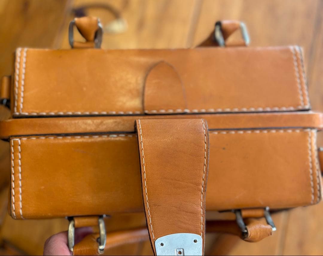 希少！CONTAX コンタックス ZEISS 西ドイツ 純正 本革カメラバッグ