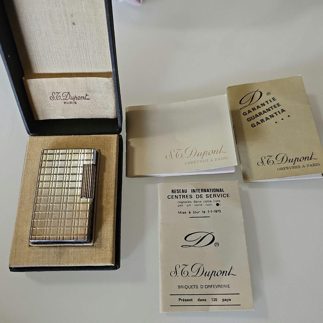 値引き依頼あり S.T.Dupont デュポン　ライター1973年物