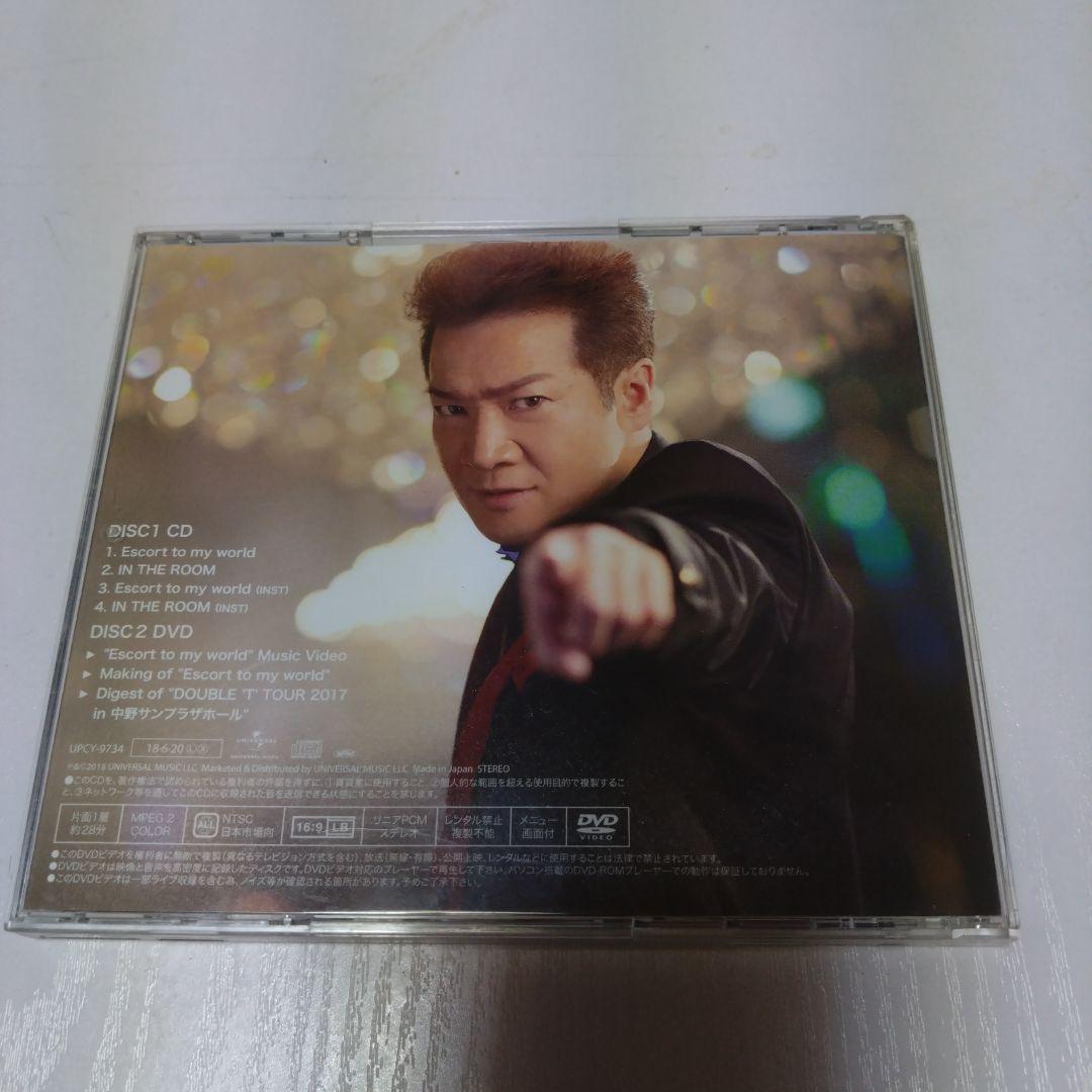 田原俊彦【Escort to my world】CD+DVD - メルカリ