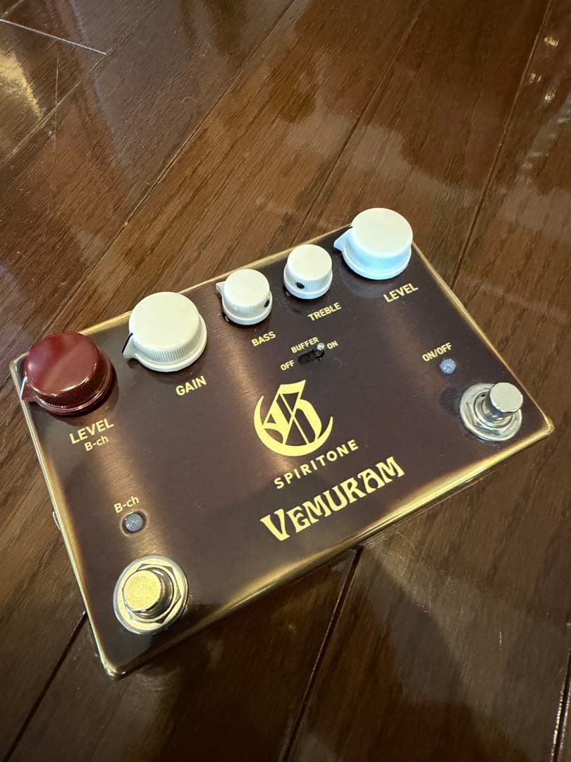 Vemuram Spiritone 初回ロット！ VEMURAM】1年以上にわたるChar氏との開発期間を経て誕生した