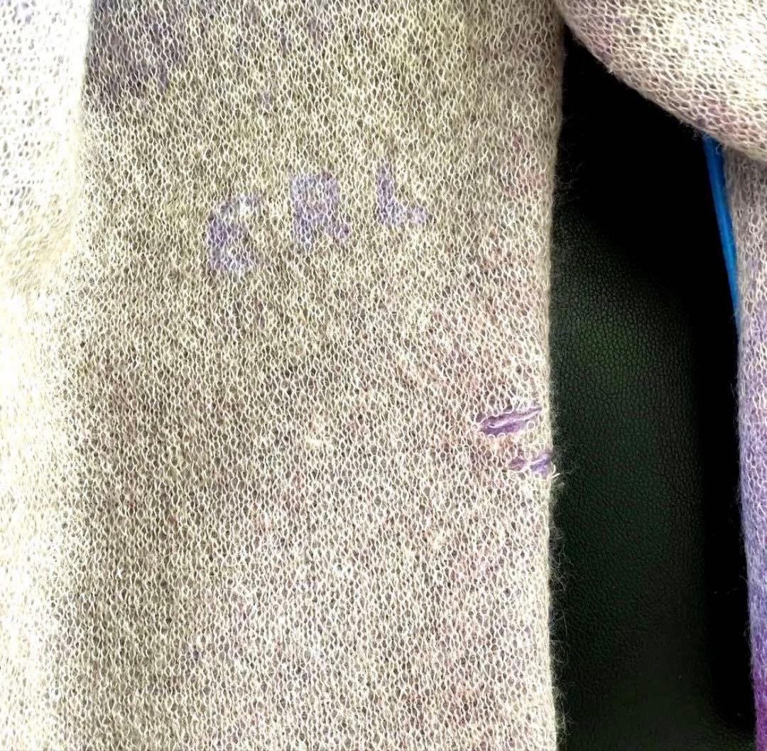 ERL 22AW gradient mohair sweaterアイドル多数着用 - メルカリ