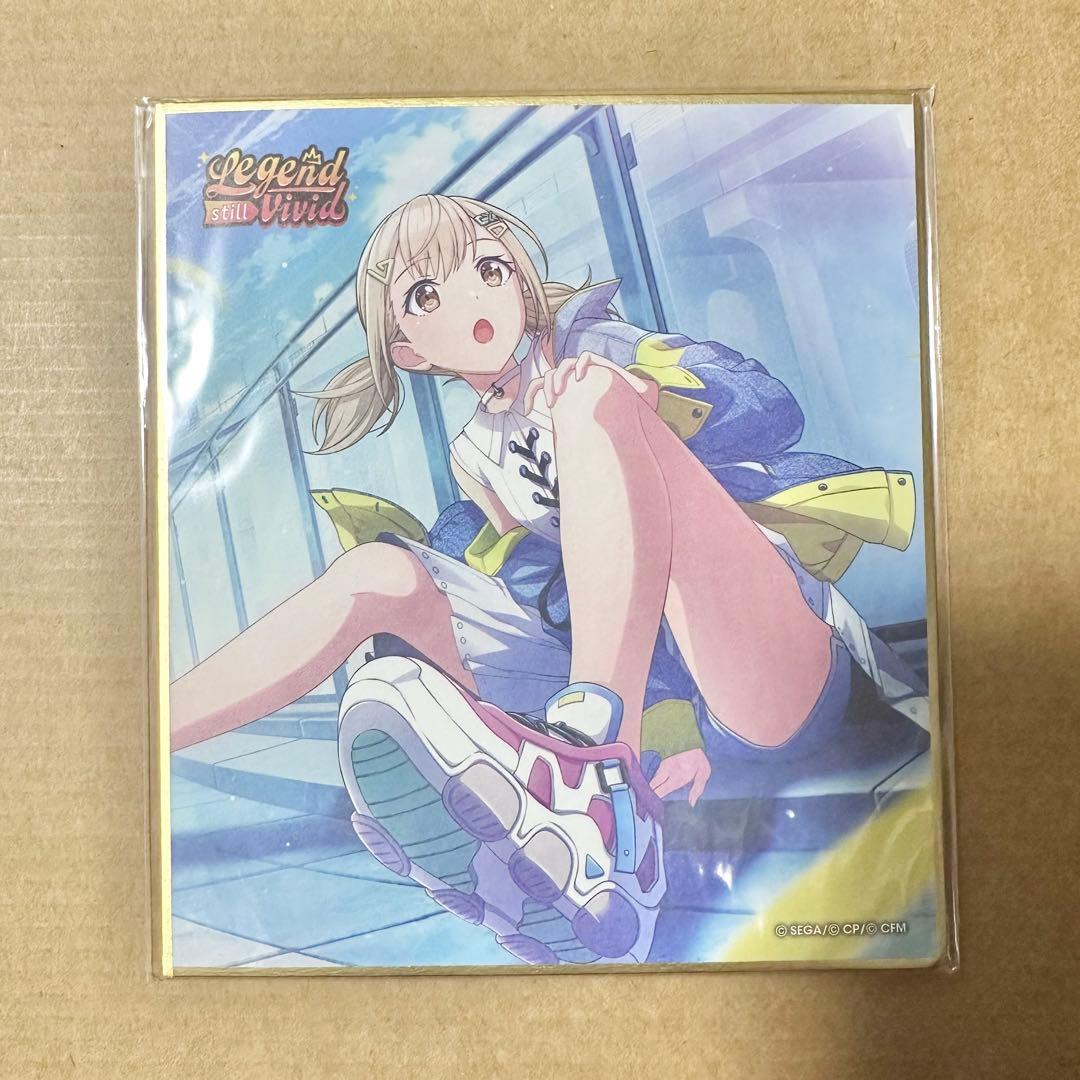 プロセカ 小豆沢こはね 色紙 19B プロセカ ミニ色紙コレクション 19B