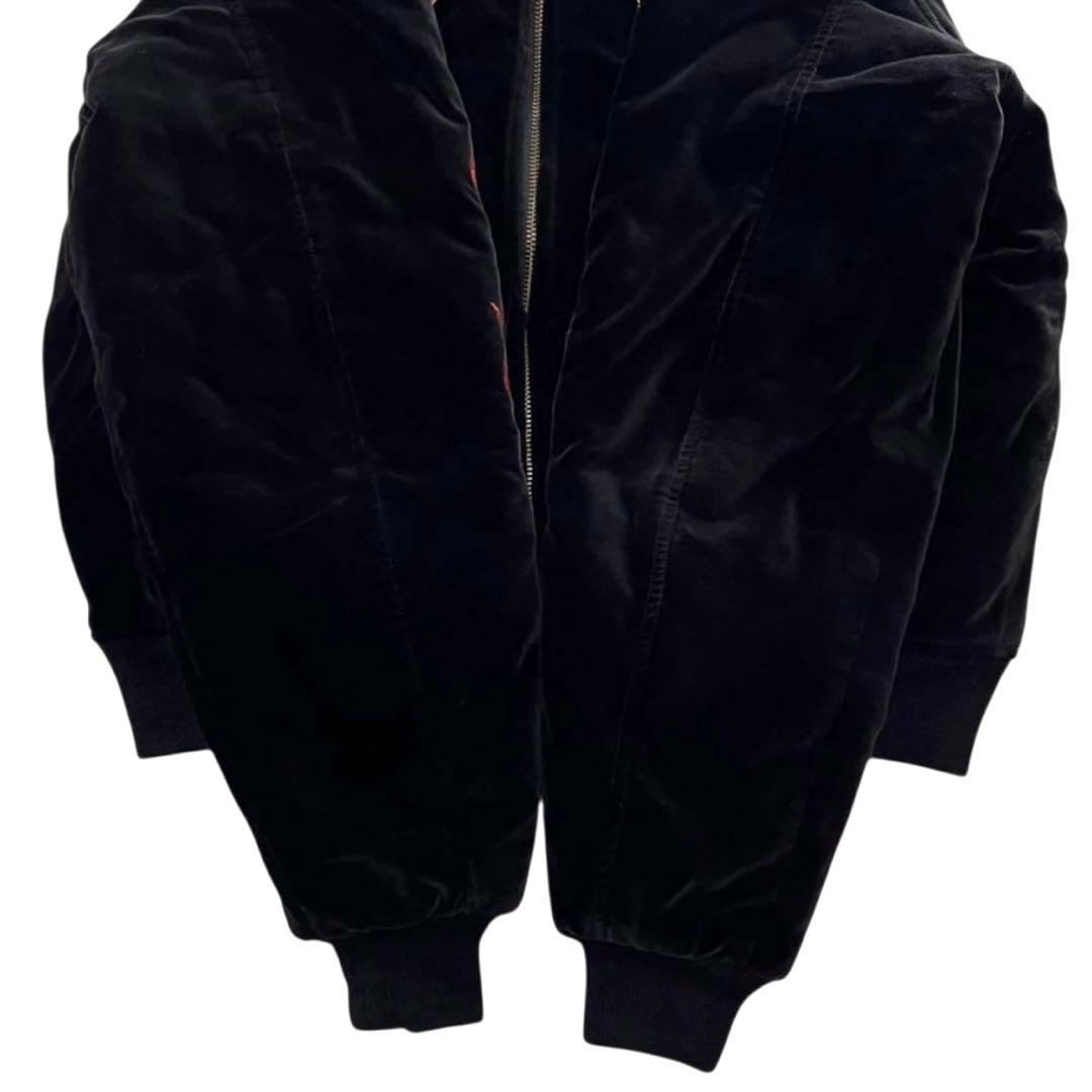 HARLEY DAVIDSON 別珍 ベロア フレイム スカジャン ハーレー - メルカリ