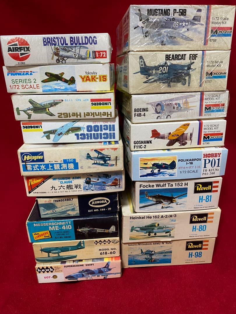 ホーク1/72 スーパーマリン スイフト他、1/72キット全18個 - メルカリ