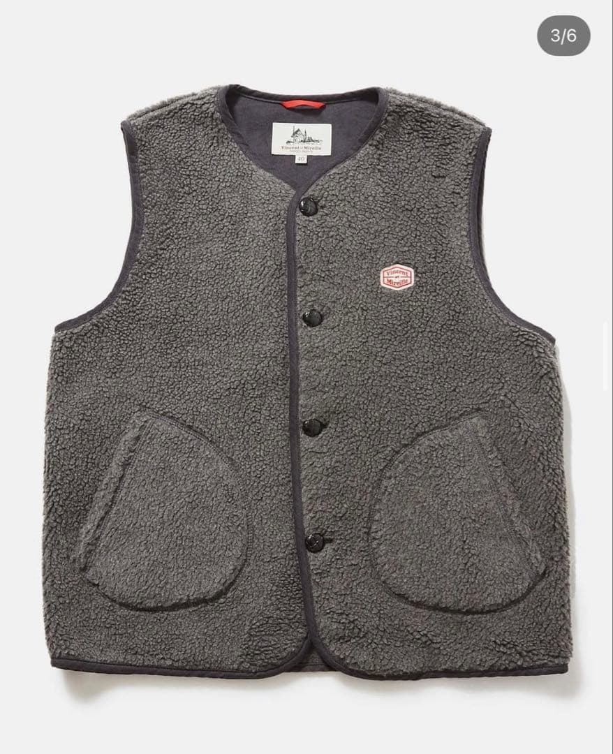 Vincent et Mireille ボアベスト VINCENT ET MIREILLE（ヴァンソン エ ミレイユ） ボアベスト