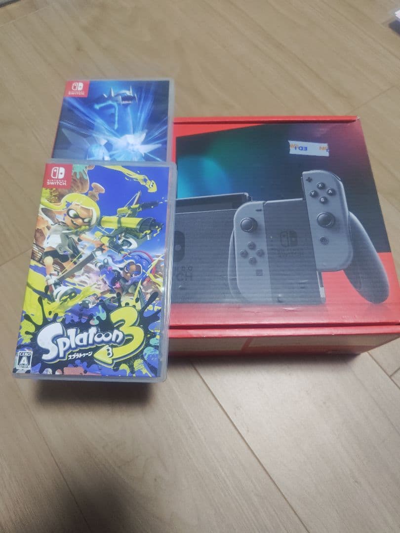 Nintendo Switch グレー本体 + ゲーム2本セット Nintendo Switch 本体【Joy-Con(L)/(R) グレー】 | 任天堂 | HAD-S